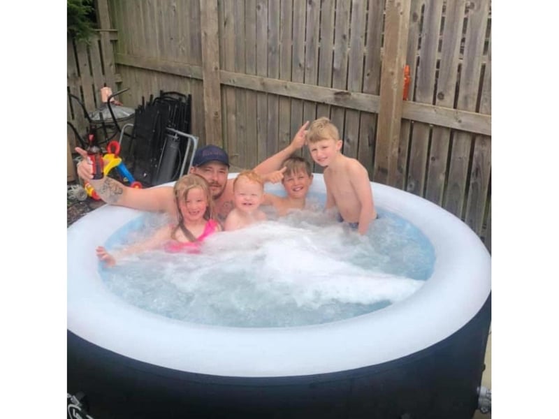 Joanne Lee said: "Big Happy Father’s Day to our dad James Hirstle. We love you always Darcy Preston, Maison Exley, Klay and Nylah xxx"