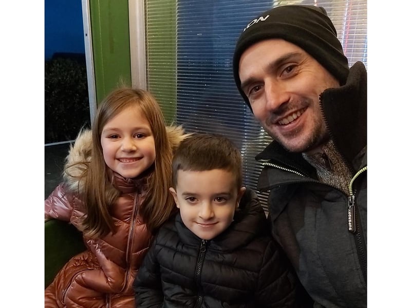 Kelly Adams said: "David Adams is an amazing dad to Phoebe May Adams and Jake James Adams love you x"