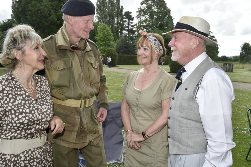 From left to right: Lillian Lawton, Adrian Stead, Sheila Lloyd and Martin Davenport