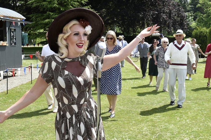 Miss Marina Mae is well-known for her passion of all things 1940s and has an incredible wardrobe of vintage items to compliment her performances