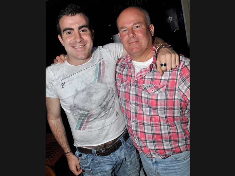 Yousef and Phil party away.