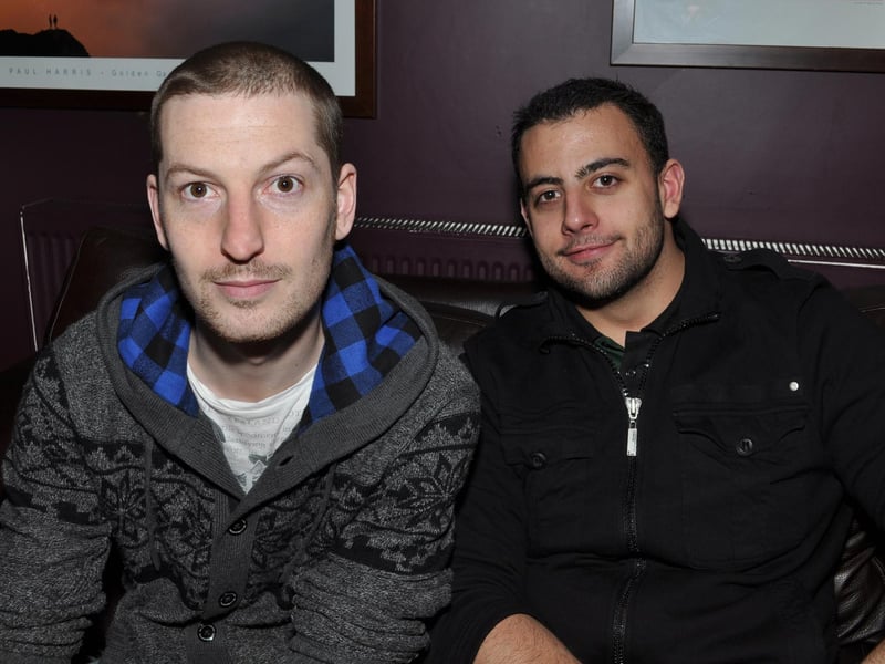 Gareth and Tarek live it up in Mist.