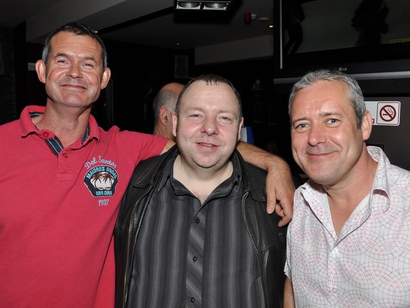 Nigel, Martin and Nick in Mist.