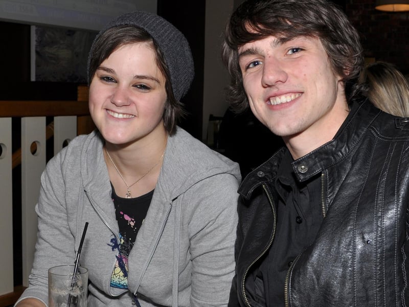 Chris and Hannah catch up.