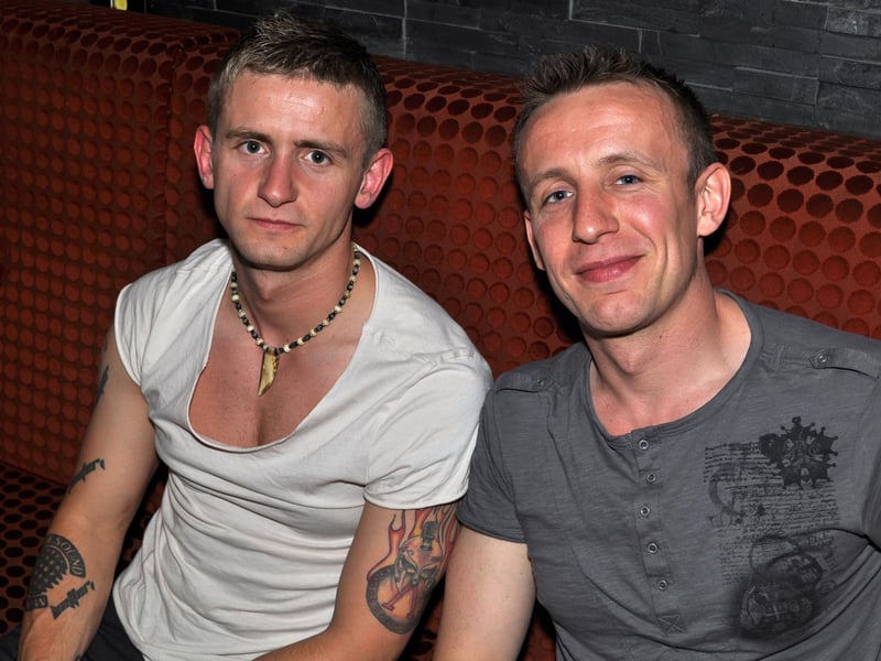 Gary and Ben in Mist.