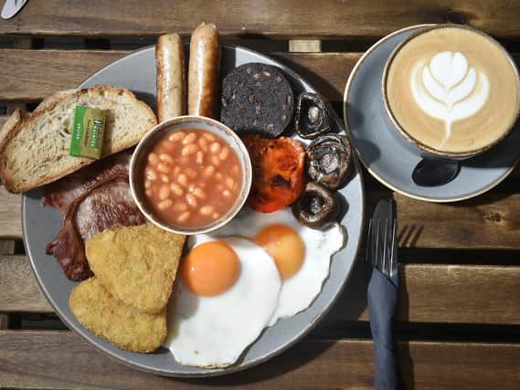The Full English at Residence 74 in Ireland Wood