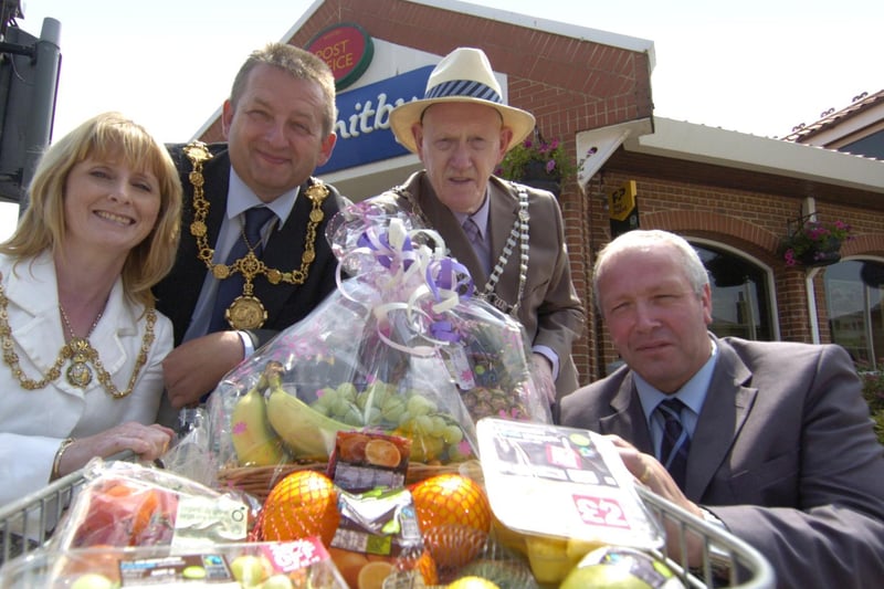 Mayor’s Big Lunch launch at the Co-op in Whitby.