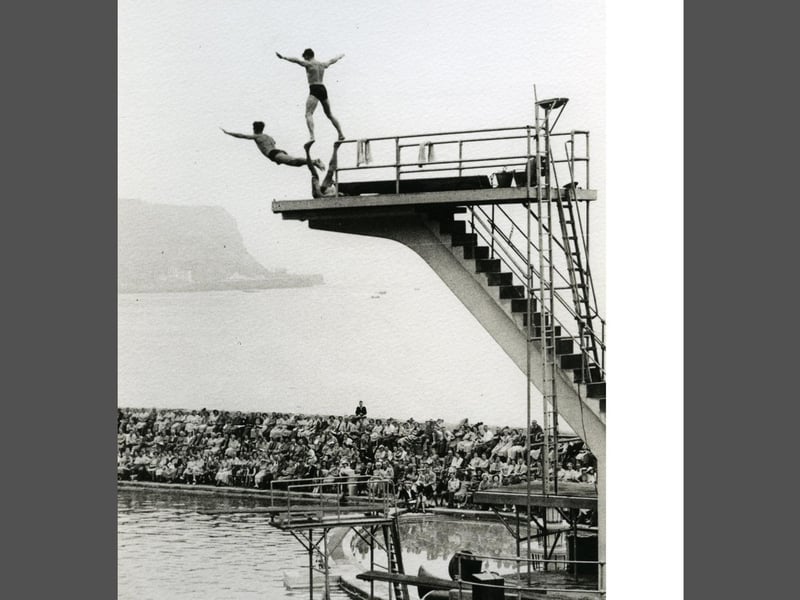 Gone for a dip in South Bay Pool.