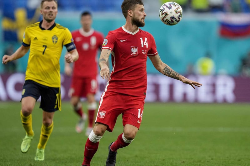 Klich started all three of Poland's group games but was taken off in the second half each time for a combined total of 213 minutes. Poland almost made it through but went out with just a point.