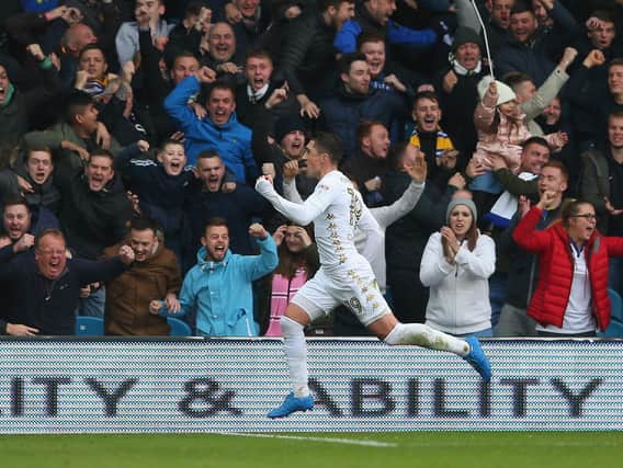Enjoy these photo memories of Pablo Hernandez in action for Leeds United. PIC: Getty