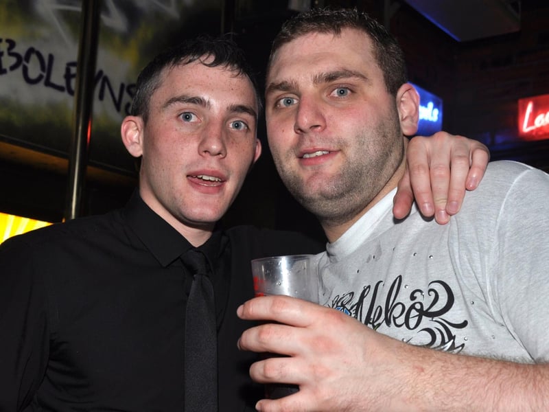 Billy and Tommy having fun times.