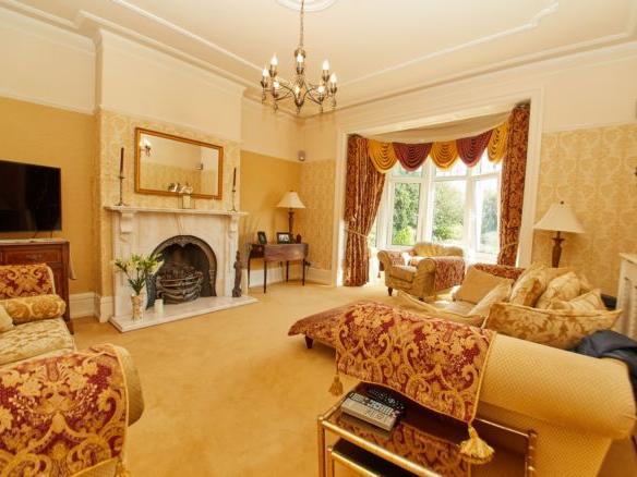 From the hall, you can enter the formal lounge.