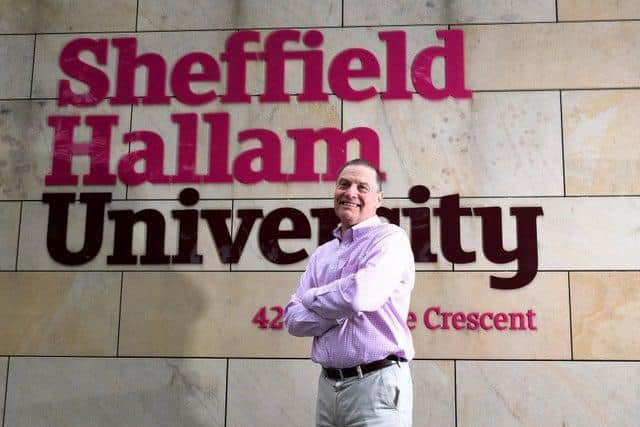 Pictured Pressor Chris Husbands, the Vice-Chancellor for Sheffield Hallam University. A new report, carried out by the university reveals the major role that parks played in helping people and communities over the past year. Photo credit: JPIMedia