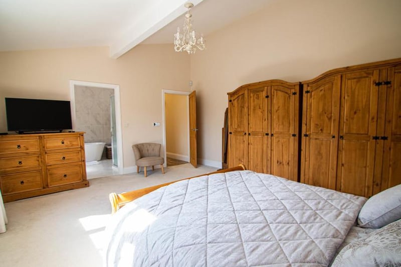 On the first there are two further good sized double bedrooms, both with an en suite. The fourth bedroom features a mezzanine level, ideal for a teenagers room.