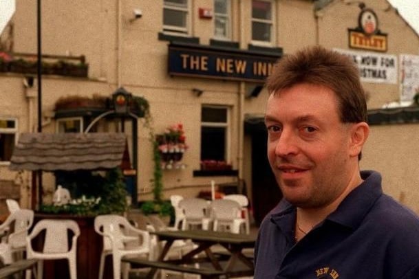 Chris Hill, manager of The New Inn pub, Durkar.