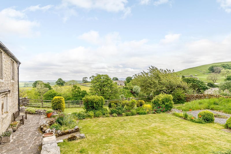 While the house is close to Burnsall, Linton and Grassington, it sits in a tranquil spot with incredible views.
