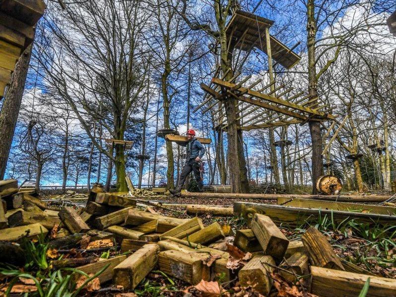 The Go Ape outdoor adventure at Temple Newsam in Leeds is open this weekend. The high rise woodland has three different adventures, including a Treetop Challenge, a Treetop Adventure and a Treetop Adventure Plus. They are aimed at a variety of different confidence levels, ability, age and time spent on the ropes. Tickets pre-booked.