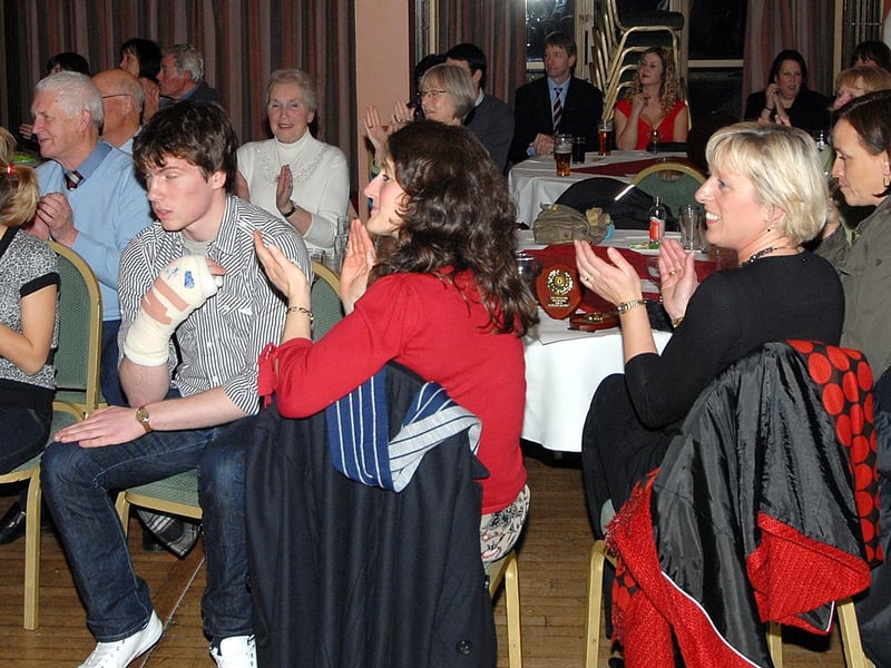 The 2009 Scarborough sports awards evening