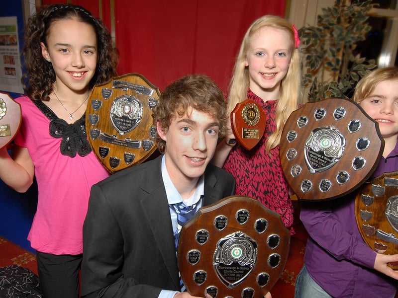 Do you recognise any of these 2009 Scarborough sports awards winners?
