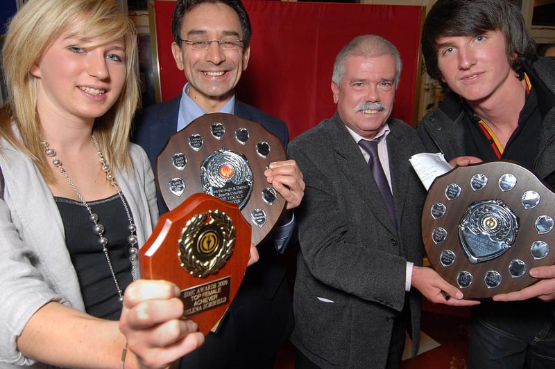 Do you recognise these 2009 Scarborough sports awards winners?