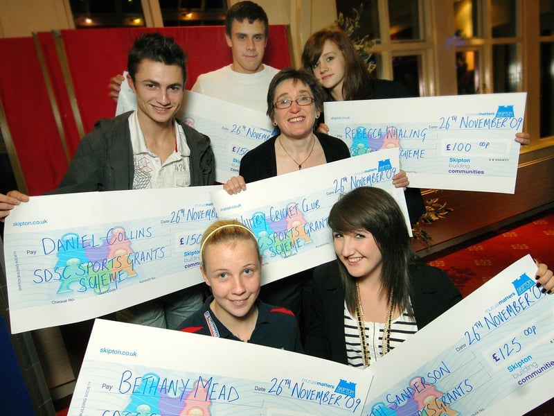 Do you recognise any of these 2009 Scarborough sports awards winners?