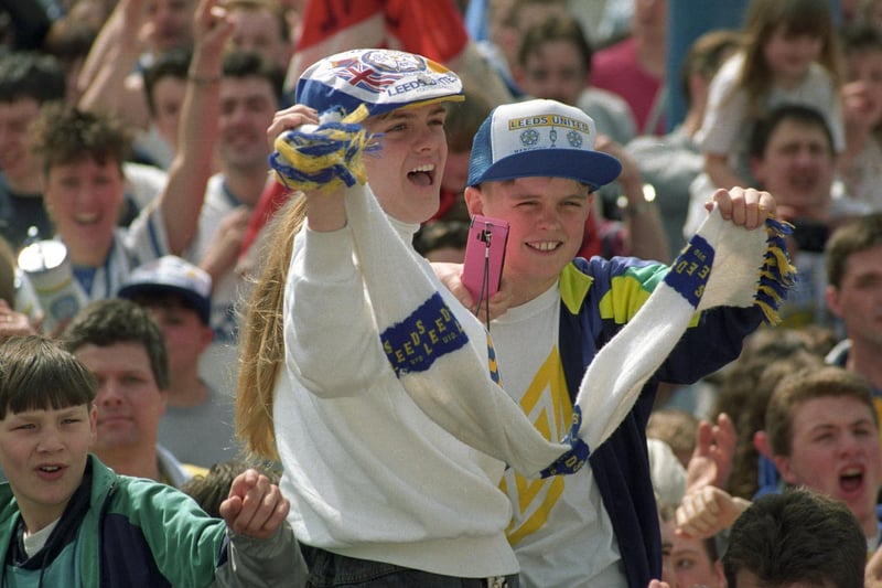 A city came out to celebrate in May 1992 after Leeds United were crowned First Division champions.