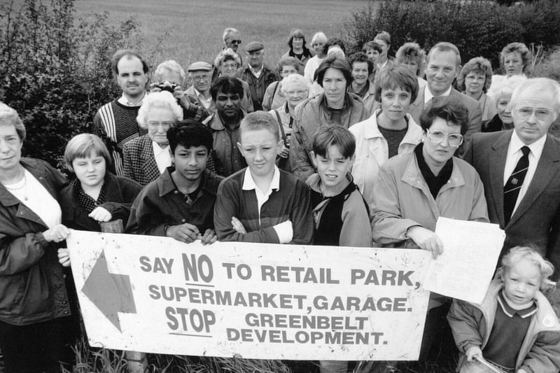 These Colton residents came together in 1992 to make a stand against plans for retail park near their homes.