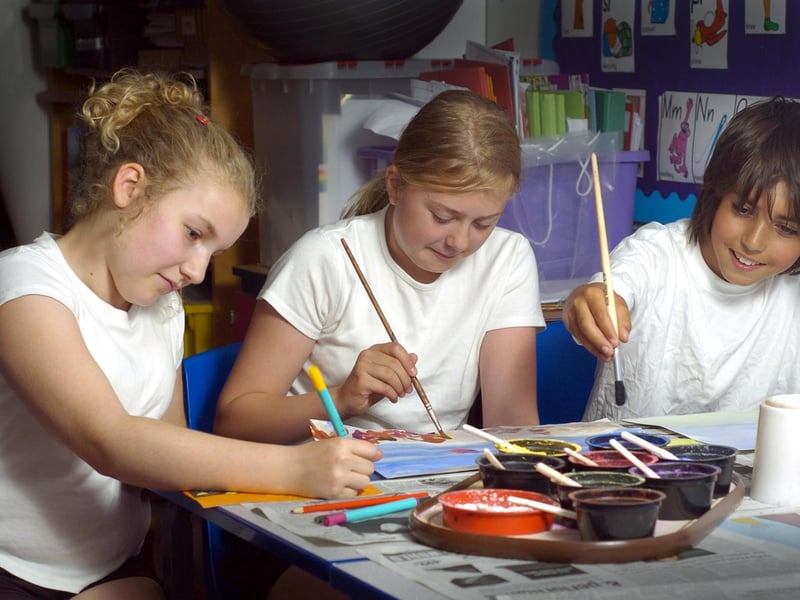 Seton Primary School in Staithes wins an art award.