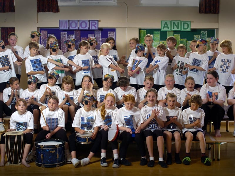 A dress rehearsal for Sleights Primary School.