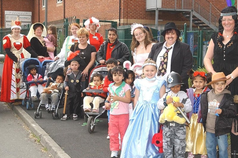 Big toddle at Agbrigg nursery in 2006.