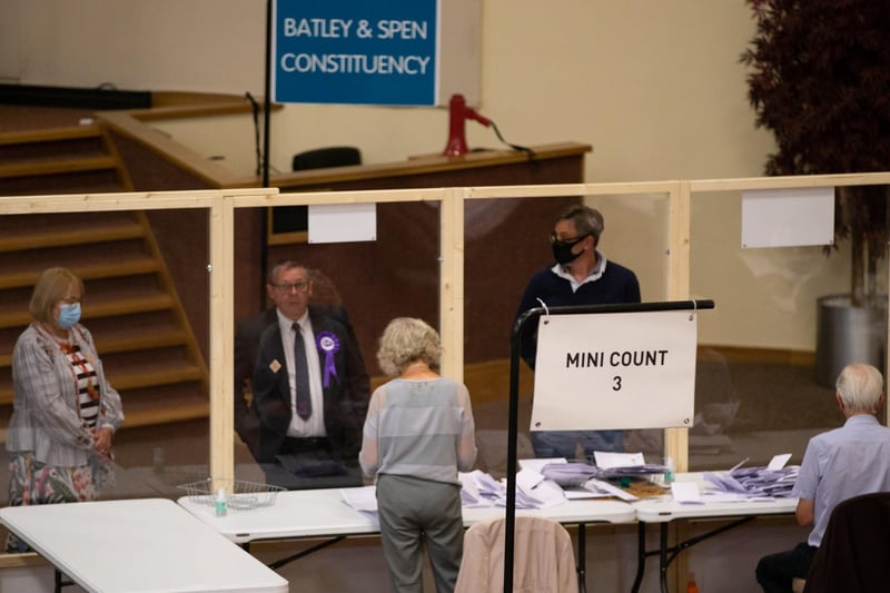 Batley and Spen by-election count