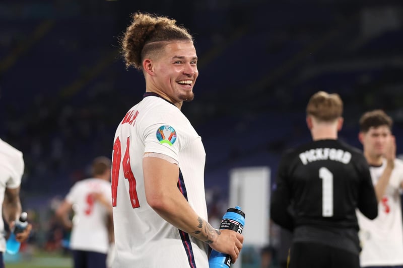 Phillips celebrates England's successful completion of the Italian job via a 4-0 hammering of Ukraine in Rome to set up a semi final against Denmark.