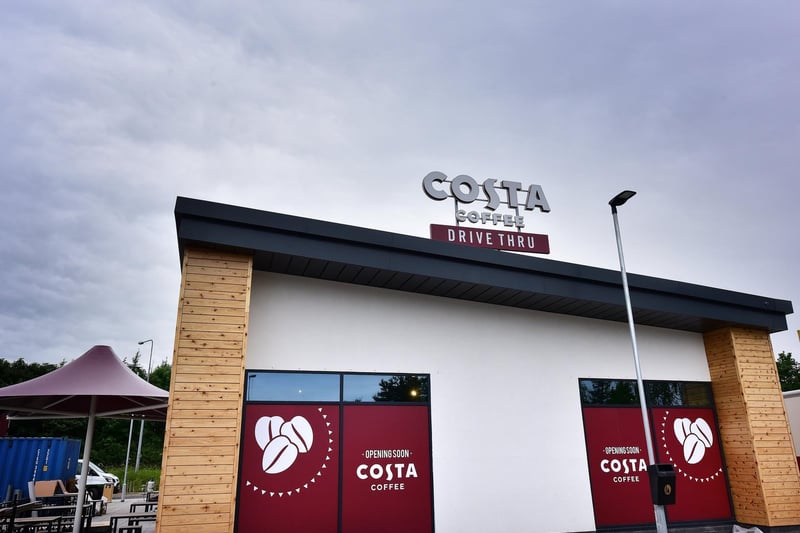 The new Costa Coffee at Eastfield.