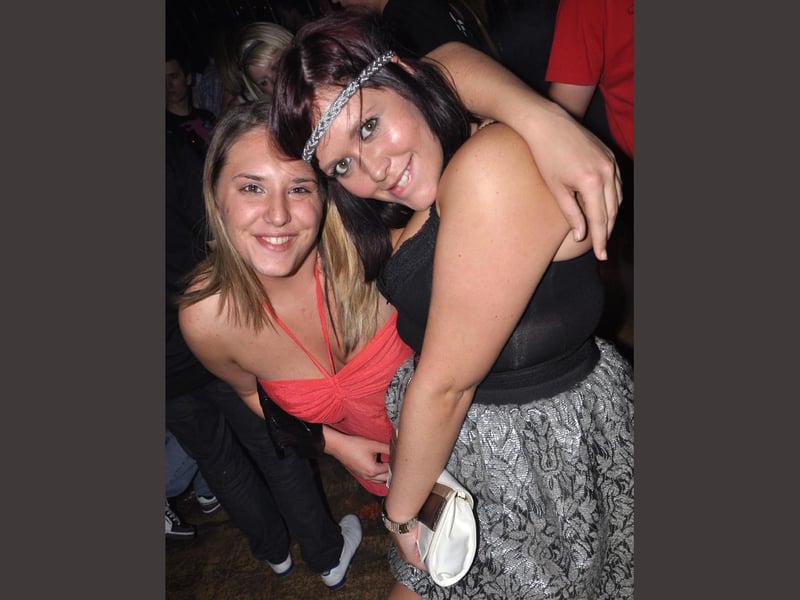 Martha and Burta dance the night away in Mansion.