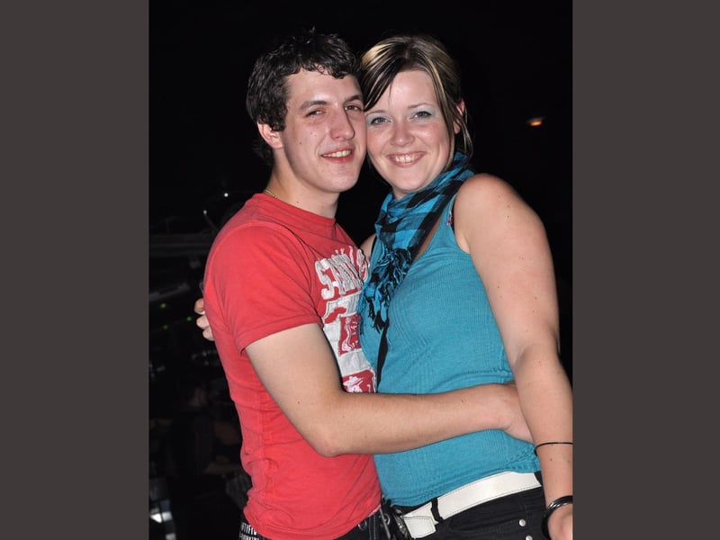 Dan and Cheryl in Mansion.
