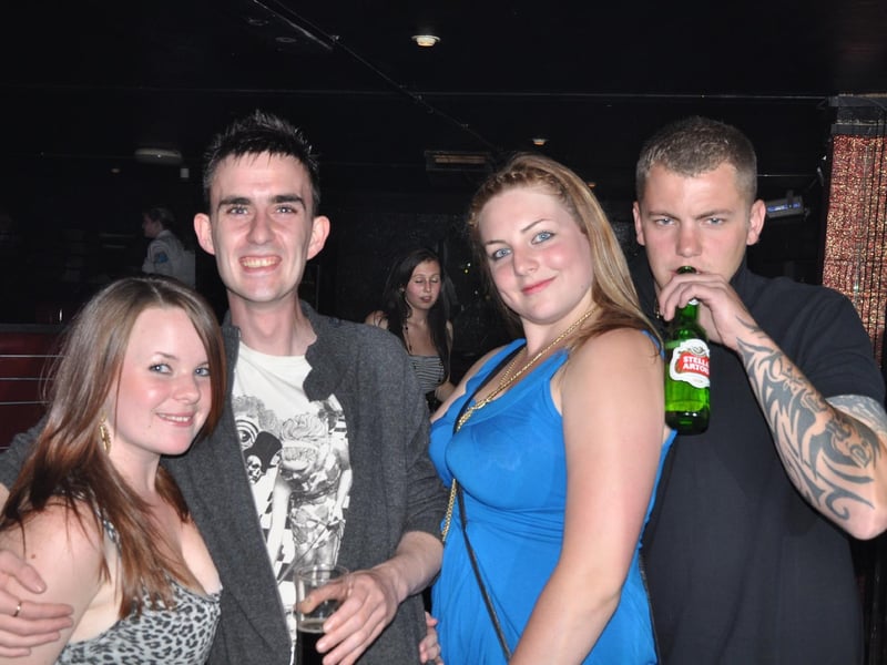 Friends having fun in Mansion.