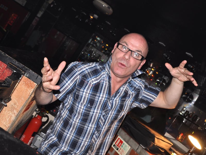 DJ Frenchy kicks out the tunes in Mansion.