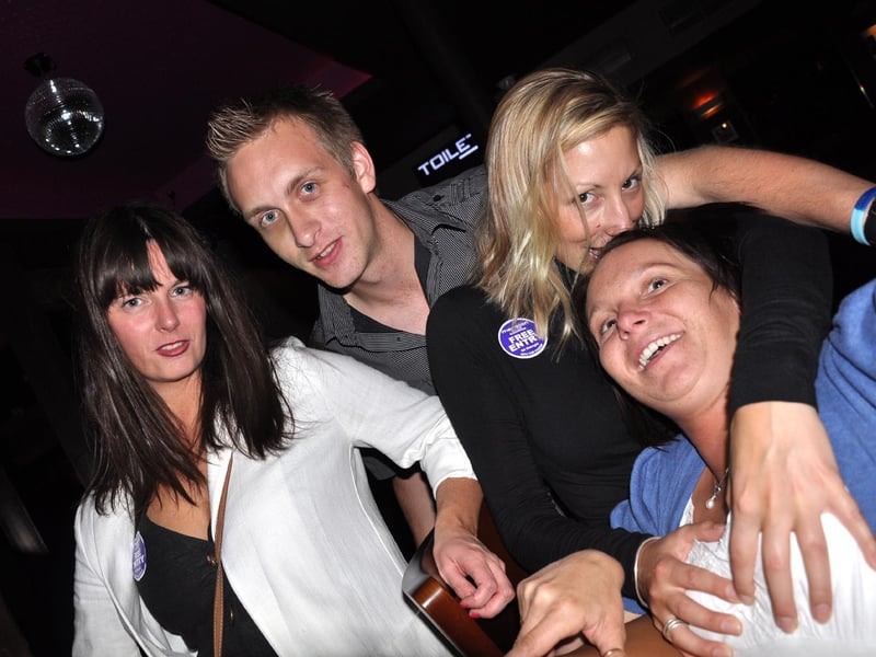 Kate, Ben, Helena and Ella in Blue Lounge.