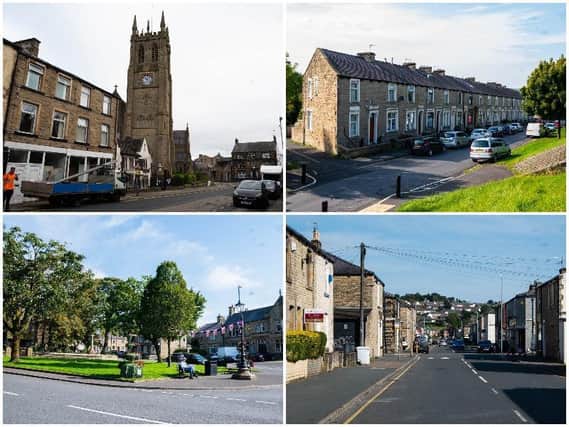 These are the areas of Burnley with the highest infection rates in the last week