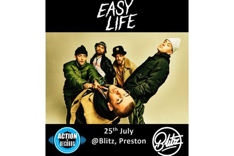 In celebration of their new album ‘Life’s A Beach’ Easy Life will be performing in Blitz, Preston on Sunday 25th July.