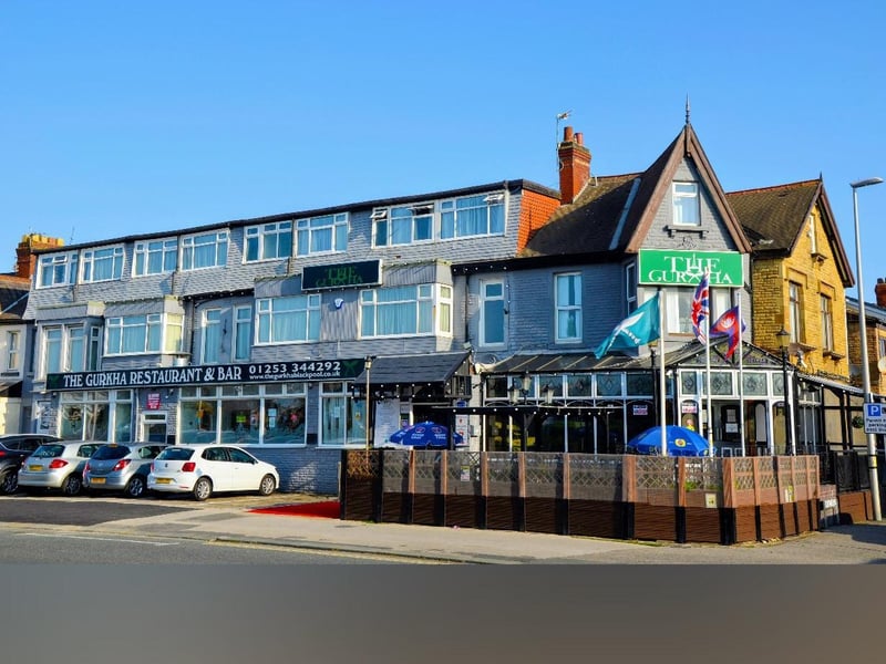 The Gurkha Hotel, Restaurant and Bar, Waterloo Road, Blackpool
The Gurkha Restaurant is one of the most popular oriental places to dine in Blackpool. They serve a variety of Asian cuisine including Nepalese, Chinese, Thai and Indian, accompanied by a few English ‘finger foods’ with children in mind. Choose from a selection of over 50 dishes including soups, starters, salads and more.
To learn more go to http://thegurkhablackpool.co.uk/
