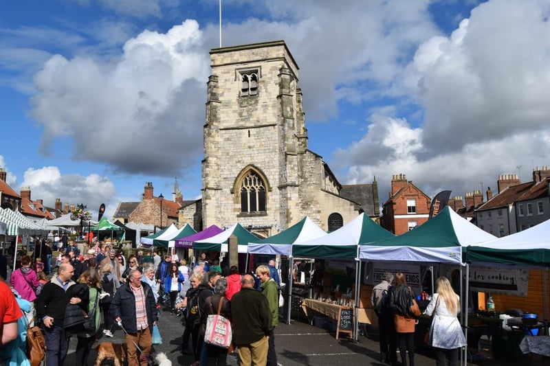 Another option on our doorstop but well worth a visit to explore the countryside, the nearby attraction such as Flamingo Land, and discover how this small market town has established itself as a food capital.
