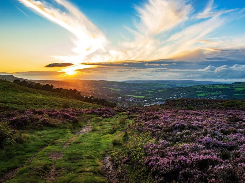 Ilkley is surrounded by Ilkley Moor which has panoramic views of the countryside and easy access to walks. The elegant spa town on the edge of the Yorkshire Dales is also home to one of the UK’s only remaining Lidos.