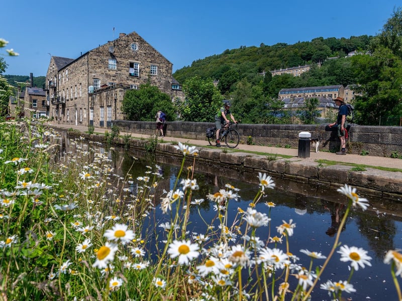 Surrounded by the stunning landscape of the Calder Valley, Hebden Bridge has a quirky independent high street to explore as well as a thriving artistic scene with many galleries and music venues.