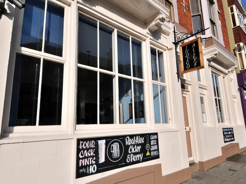 On North Marine Road. One reviewer said: "If you don’t say Indigo Alley you're lying!"
