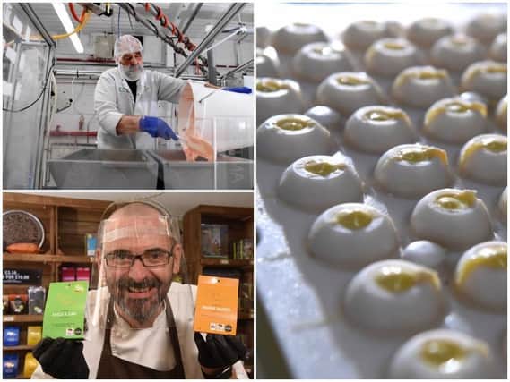 To celebrate World Chocolate Day 2021 we take a look behind the scenes at Lancashire's Beech’s Fine Chocolates and Choc Amor.