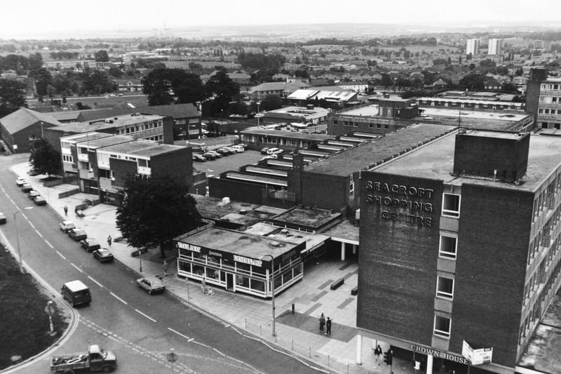 Seacroft Shopping Centre pictured in August 1993.