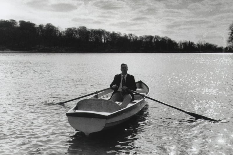 Leeds businessman Michael Durkin was reliving a childhood dream in March 1993 after council chiefs gave him the go-ahead to put boats back on Roundhay Park lake.