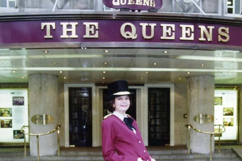 This is Queens Hotel commissionaire Kelly Sutton pictured in 1993.