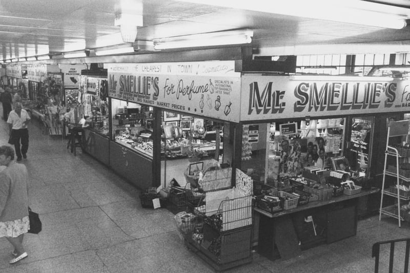 Do you remember Mr. Smellie's in the Merrion Centre? Pictured in 1993.